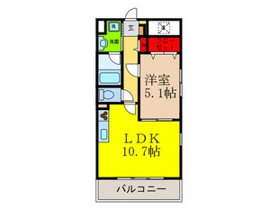 セリ－ゼウエストの物件間取画像